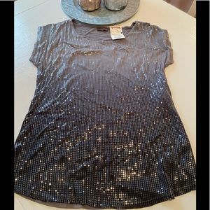 ❄️🥂 crosby. brand sequins top. XS.